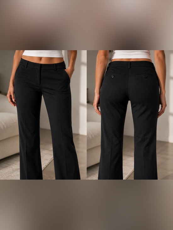 Pants - Michael Kors Black Straight Leg Dress Pants
Trouser Trousers Size 6P Petite
